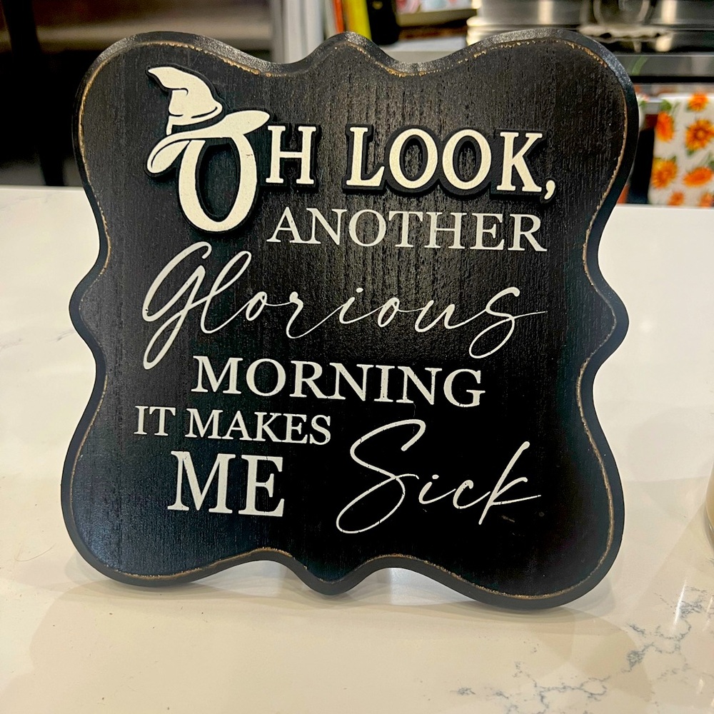 Hocus Pocus sign! Like new conditions